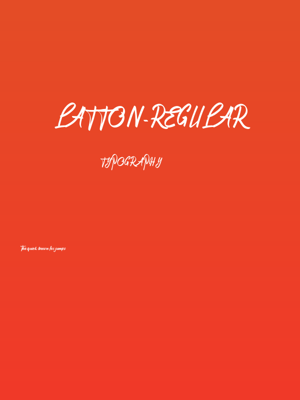 Latton-Regular Poster