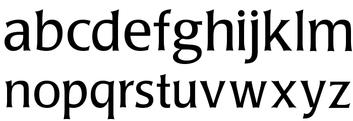 LaudatioC Font LOWERCASE