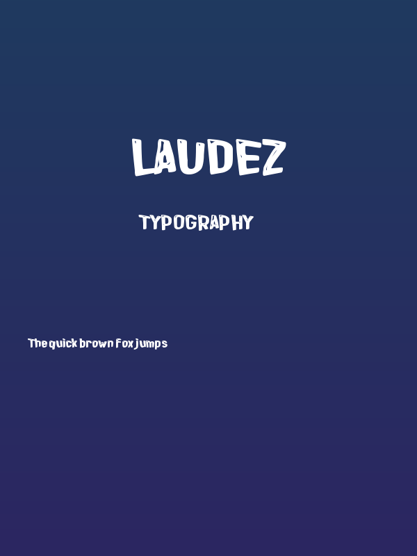 Laudez Poster