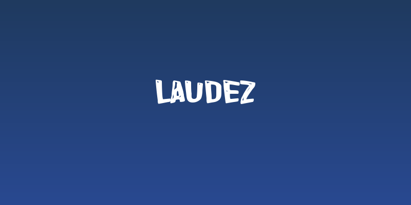 Laudez Social Header