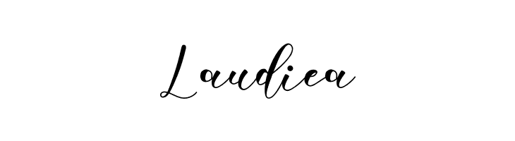 Laudiea  Descarca Fonturi Gratis