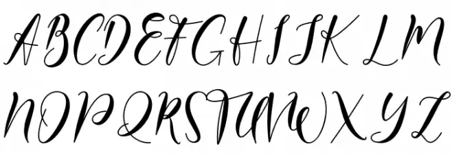 Laudiea Schriftart Groß