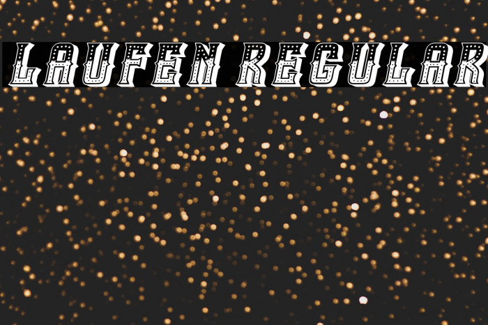 Laufen Regular Example 1