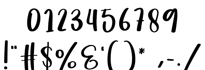 Laugh Font OTHER CHARS
