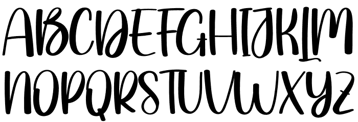 Laugh Font UPPERCASE