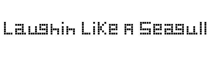 Laughin Like A Seagull  font caratteri gratis