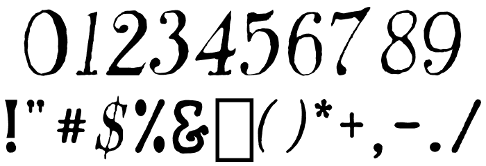 Laughing Frog Font OTHER CHARS