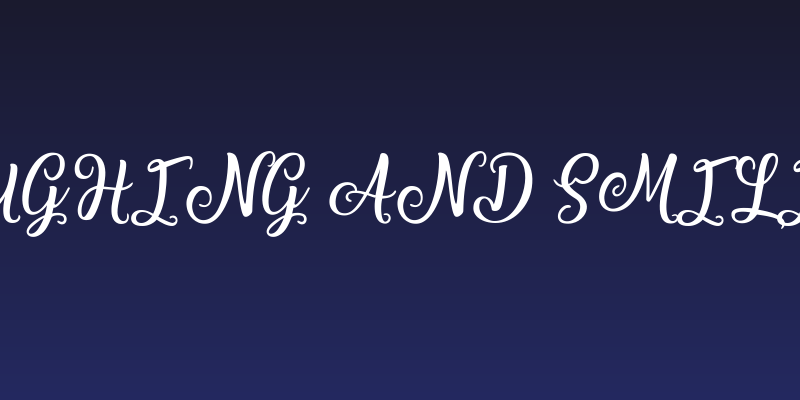 Laughing and Smiling Social Header