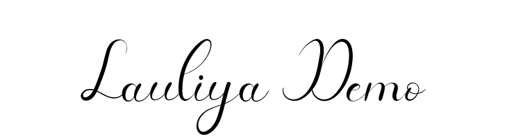Lauliya Demo  नि: शुल्क फ़ॉन्ट्स डाउनलोड