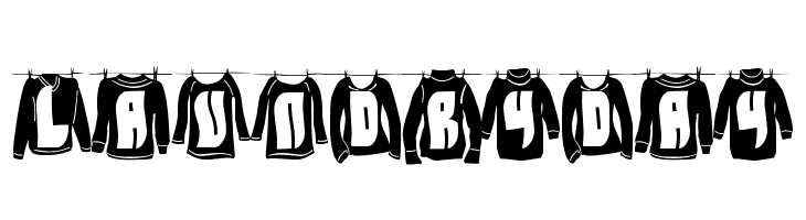Laundry Day  免费字体下载