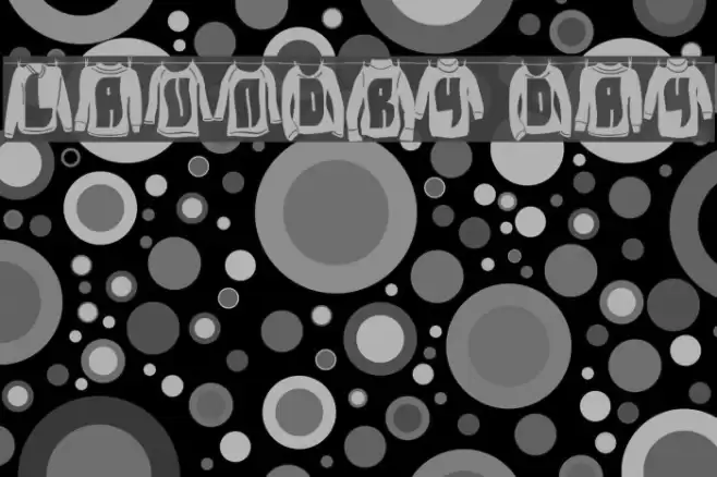 Laundry Day Font examples