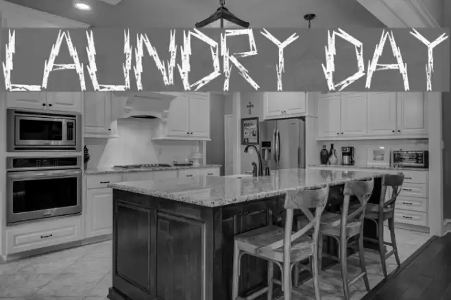 Laundry Day Font examples