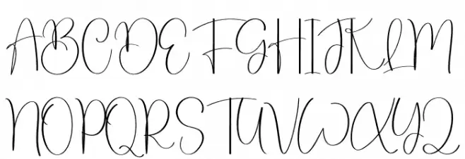 Laundry 字体 大写