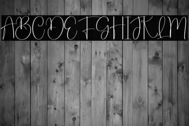 Laundry Schriftart examples