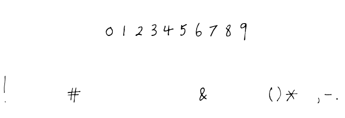 Laura-Alternate Font OTHER CHARS