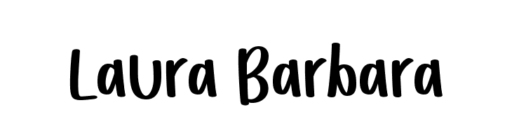 Laura Barbara  font caratteri gratis