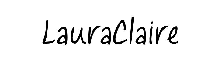 Laura Claire  font caratteri gratis