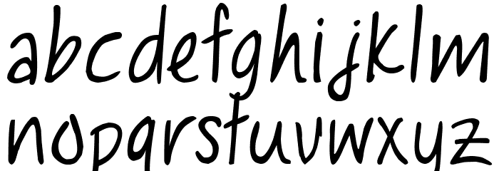 Laura Claire Font LOWERCASE