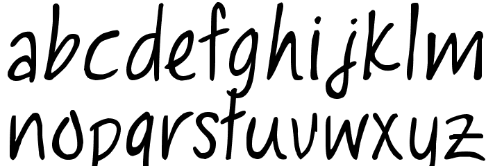 Laura Claire Font LOWERCASE