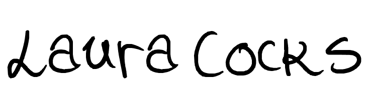 Laura Cocks Font