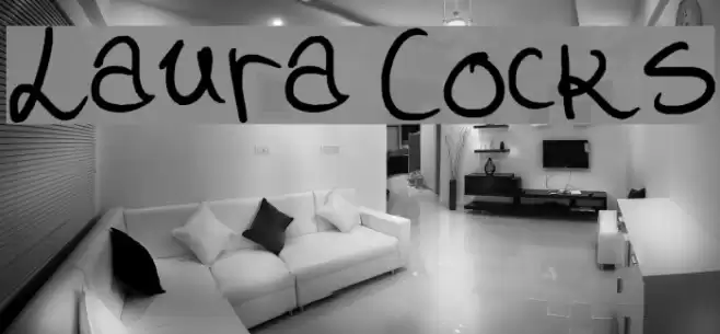 Laura Cocks Font examples