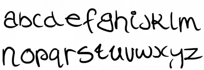 Laura Cocks Font Litere mici