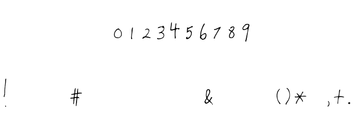 Laura-Normal Font OTHER CHARS