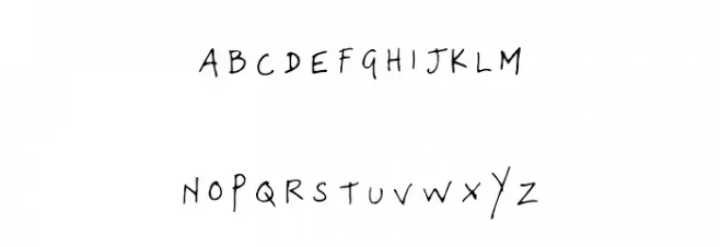 Laura-Normal フォント 大文字