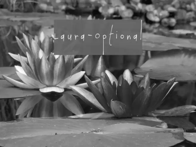Laura-Optional Font examples