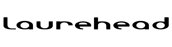 LaureHead  フリーフォントのダウンロード