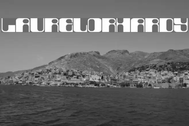 LaurelOrHardy Font examples