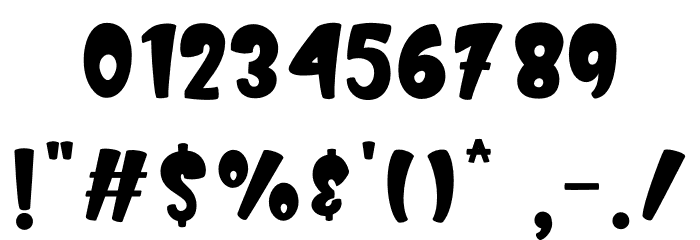 Laurels フォント その他の文字