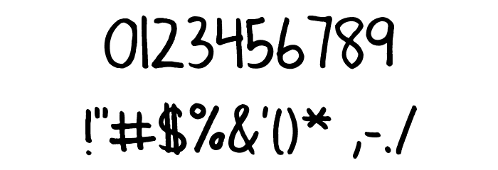 Lauren C. Brown Font OTHER CHARS
