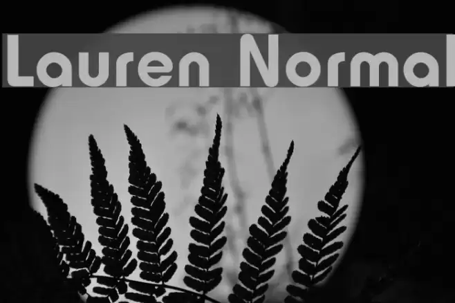 Lauren Normal Polices examples