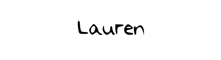 Lauren  免费字体下载