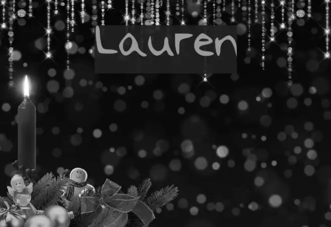 Lauren Example 1