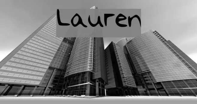 Lauren Example 2