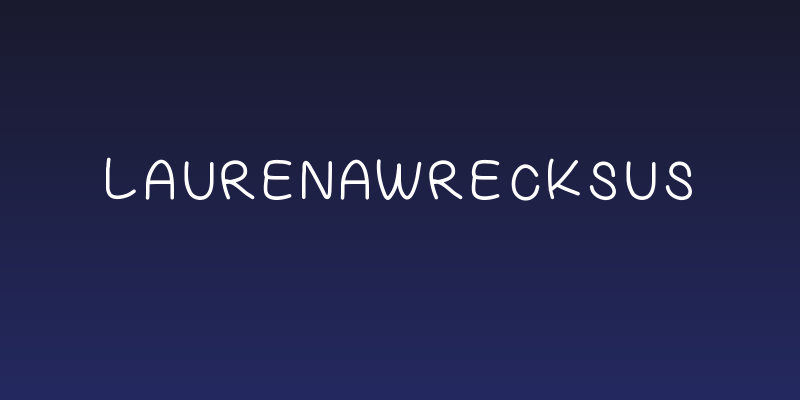 Laurenawrecksus Social Header