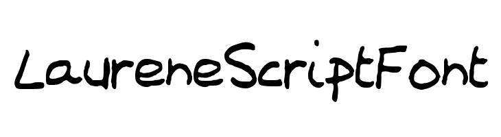LaureneScriptFont Font