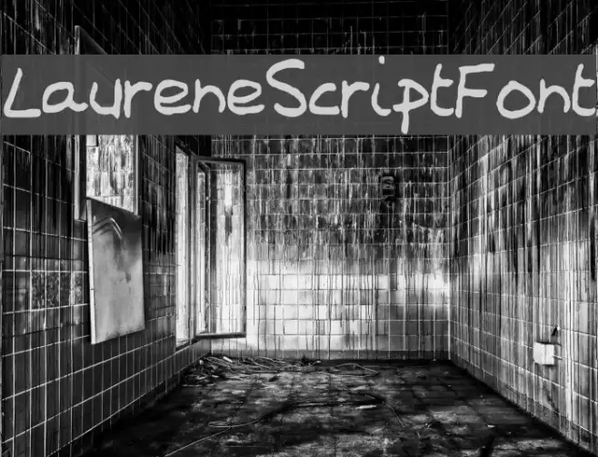LaureneScriptFont Example 3