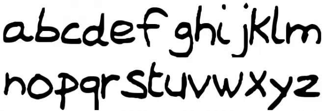 LaureneScriptFont फ़ॉन्ट लोअरकेस