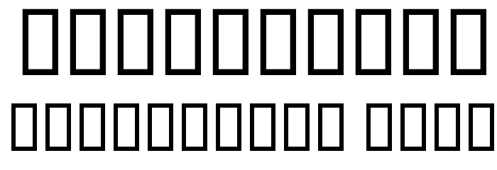 Laurens Normal Font OTHER CHARS
