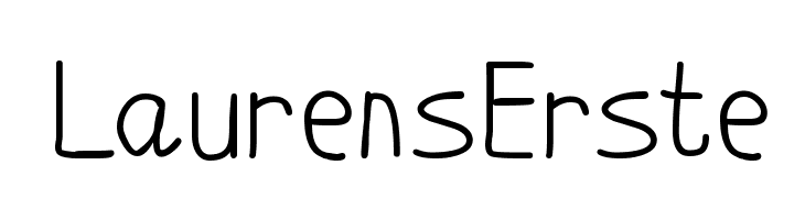 LaurensErste Font