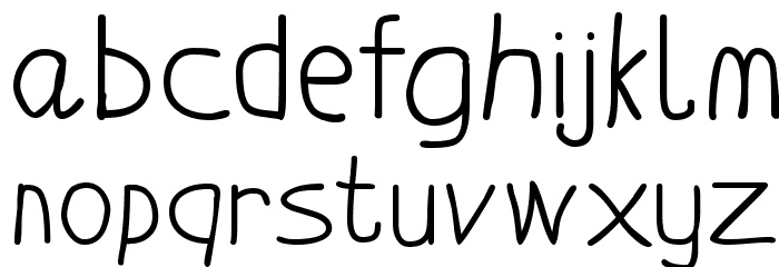 LaurensErste Font LOWERCASE