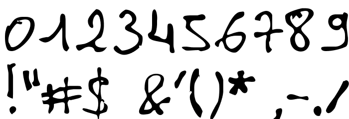 Laurent HW Font OTHER CHARS
