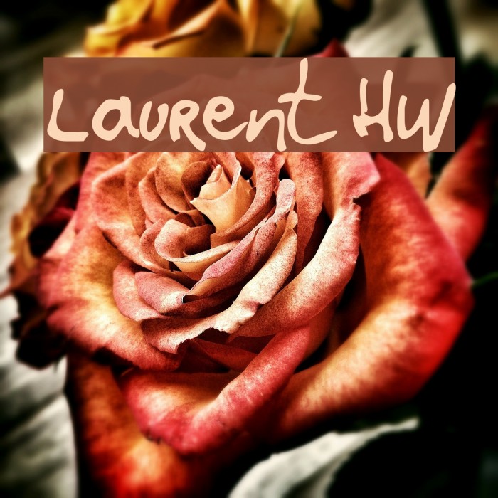 Laurent HW Font examples