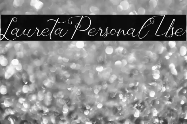 Laureta Personal Use Example 1
