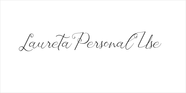 Laureta Personal Use Logo