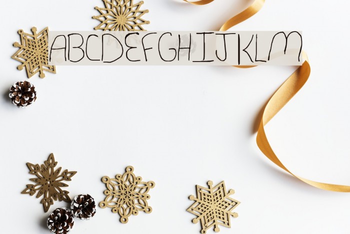 Laurieshand Font examples