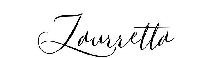 Laurretta  font caratteri gratis